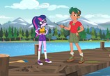 Мультфильм Мой маленький пони: Девочки из Эквестрии. Легенды вечнозеленого леса / My Little Pony: Equestria Girls - Legend of Everfree (2016) - cцена 1